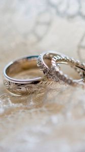 Preview wallpaper rings, wedding, love, patterns