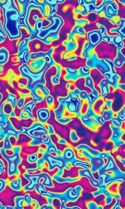 Preview wallpaper ripple, motley, colorful, spots, abstract