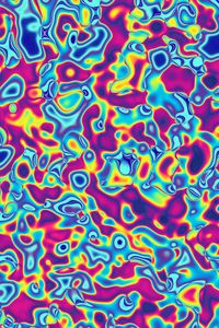 Preview wallpaper ripple, motley, colorful, spots, abstract