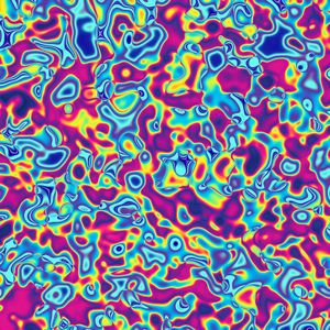 Preview wallpaper ripple, motley, colorful, spots, abstract