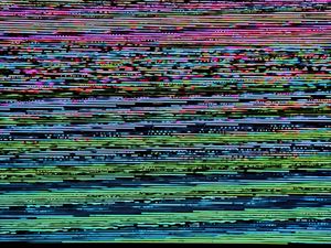 Preview wallpaper ripples, distortion, glitch, interference, digital noise
