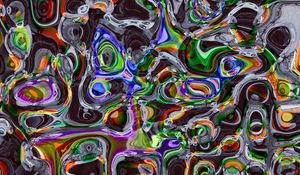 Preview wallpaper ripples, stains, colorful, abstraction