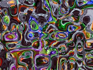 Preview wallpaper ripples, stains, colorful, abstraction