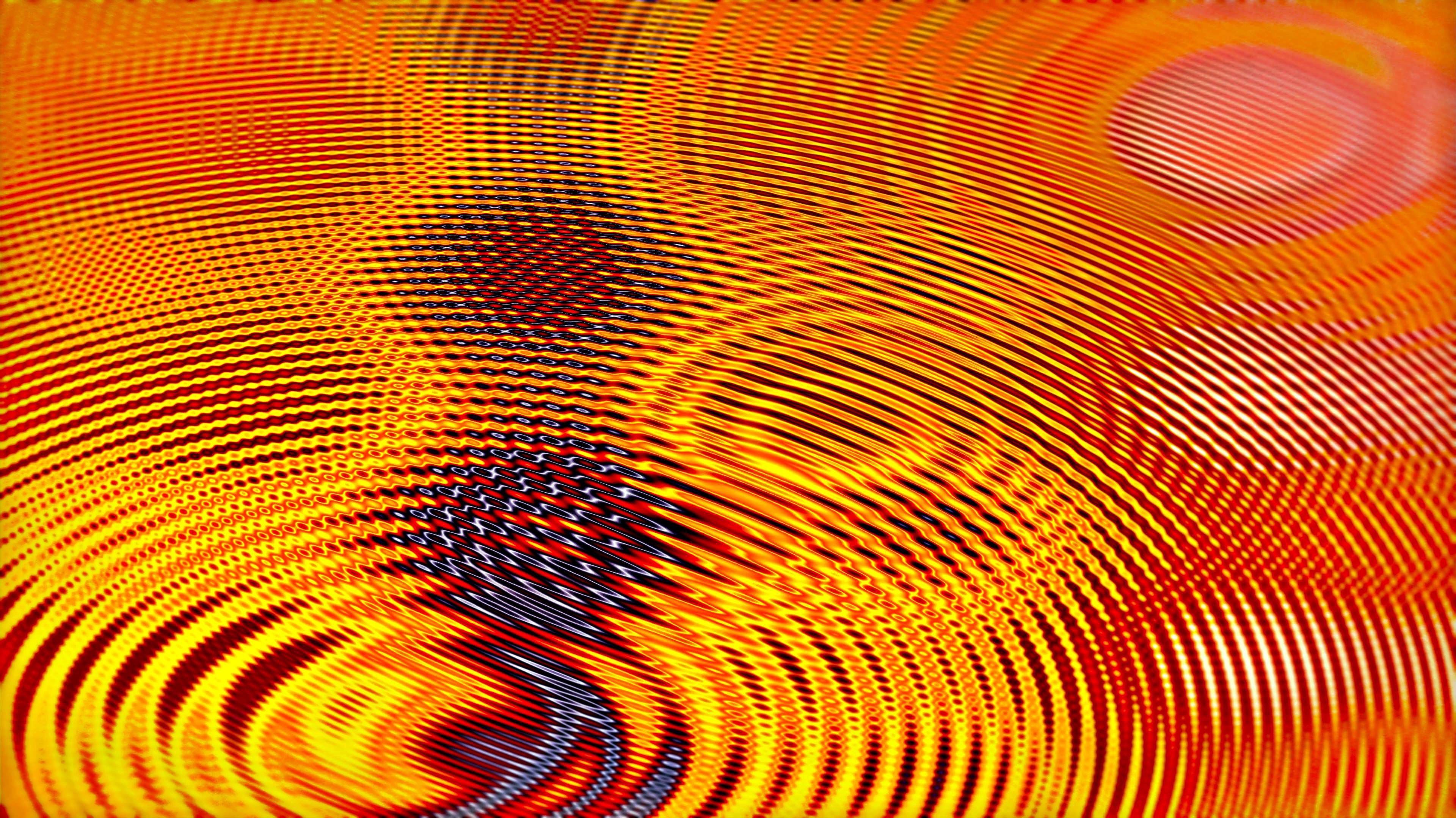 3840x2160 Wallpaper ripples, waves, liquid, surface, abstraction