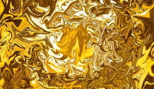 Preview wallpaper ripples, wavy, golden, surface, abstraction