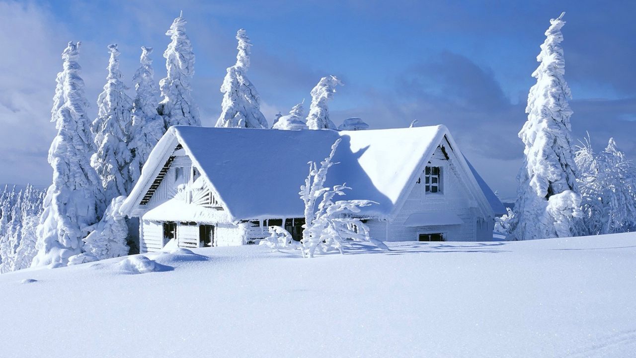 Wallpaper riroda, snow, winter
