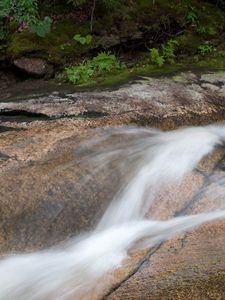 Preview wallpaper river, cascade, water, long exposure