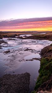 Preview wallpaper river, coast, landscape, nature