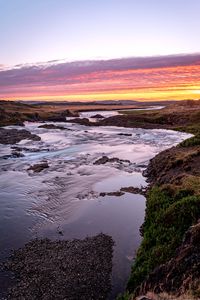 Preview wallpaper river, coast, landscape, nature