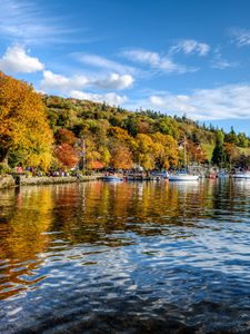 Preview wallpaper river, england, ambleside