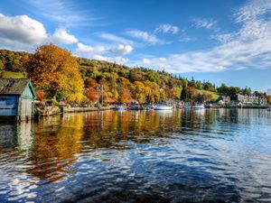 Preview wallpaper river, england, ambleside