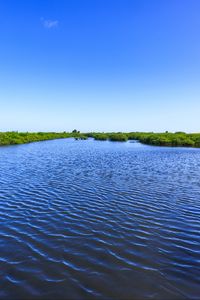 Preview wallpaper river, ripples, landscape, nature