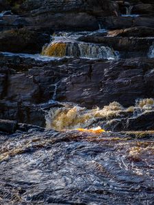 Preview wallpaper river, rocks, cascade, water, stream