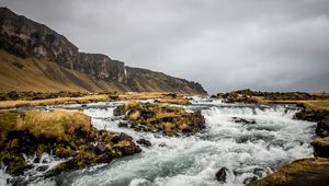 Preview wallpaper river, rocks, course