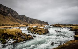 Preview wallpaper river, rocks, course