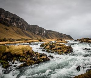 Preview wallpaper river, rocks, course