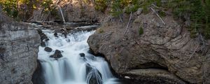 Preview wallpaper river, rocks, stones, water, stream