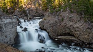 Preview wallpaper river, rocks, stones, water, stream