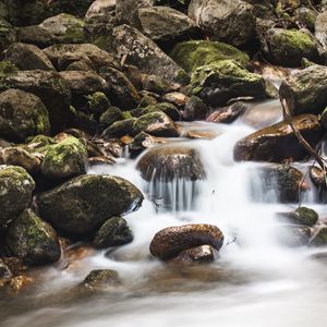 Preview wallpaper river, stones, rocks, water