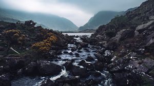 Preview wallpaper river, stones, stream