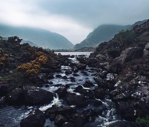 Preview wallpaper river, stones, stream