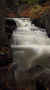 Preview wallpaper river, stream, rocks, stones, water