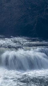 Preview wallpaper river, water, stream, waves