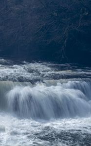 Preview wallpaper river, water, stream, waves