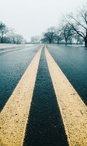 Preview wallpaper road, asphalt, marking, lines