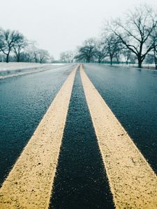 Preview wallpaper road, asphalt, marking, lines