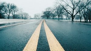 Preview wallpaper road, asphalt, marking, lines