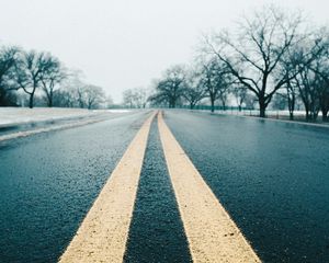 Preview wallpaper road, asphalt, marking, lines