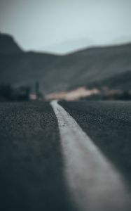 Preview wallpaper road, asphalt, marking, line