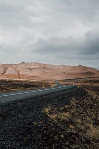 Preview wallpaper road, asphalt, mountains, marking