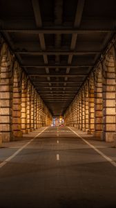 Preview wallpaper road, bridge, tunnel