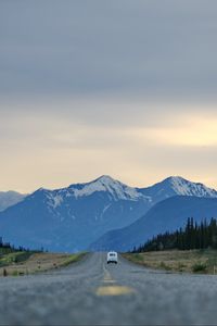 Preview wallpaper road, highway, mountains