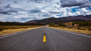 Preview wallpaper road, marking, distance