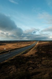 Preview wallpaper road, marking, fields, country