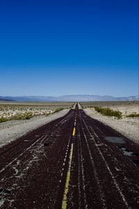 Preview wallpaper road, marking, horizon, mountains, sky