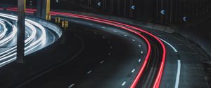 Preview wallpaper road, marking, light, turn