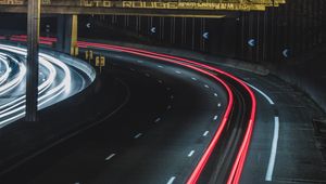 Preview wallpaper road, marking, light, turn