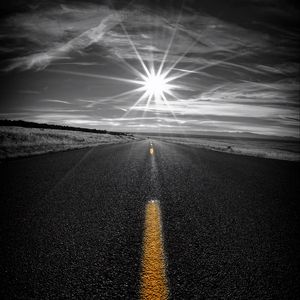 Preview wallpaper road, marking, sunlight