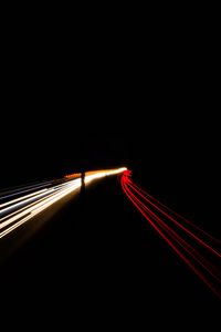 Preview wallpaper road, neon, lines