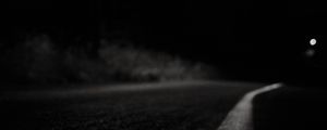 Preview wallpaper road, night, asphalt, light