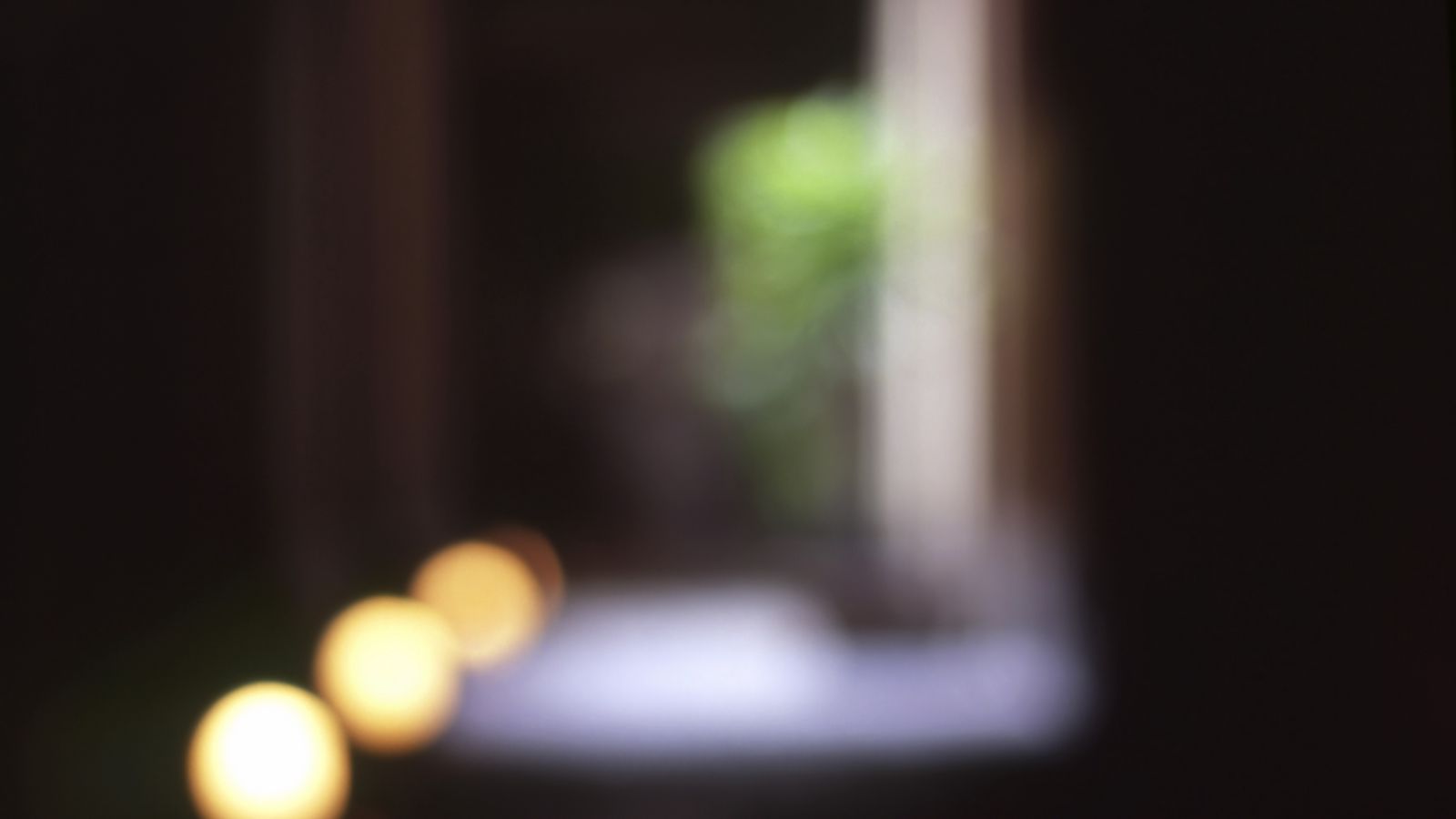 1600x900 Wallpaper road, paving stones, tunnel, blur