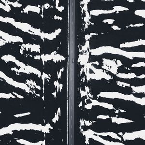 Preview wallpaper road, snow, aerial view, zebra