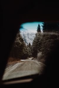 Preview wallpaper road, trees, landscape, view, nature
