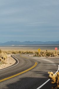 Preview wallpaper road, winding, hills, prairies