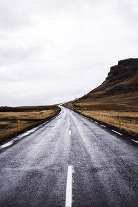 Preview wallpaper road, winding, rock, coast, nature