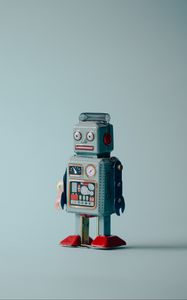 Preview wallpaper robot, toy, funny